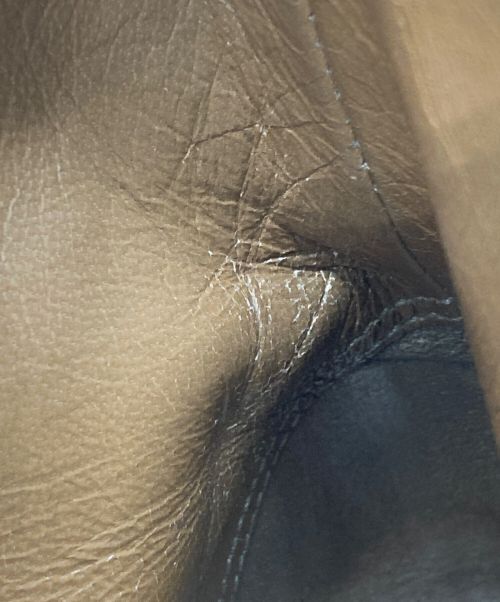 HERMES（エルメス）HERMES (エルメス) ネオレザーブーツ カーキ×ブラウン サイズ:35 1/2の古着・服飾アイテム