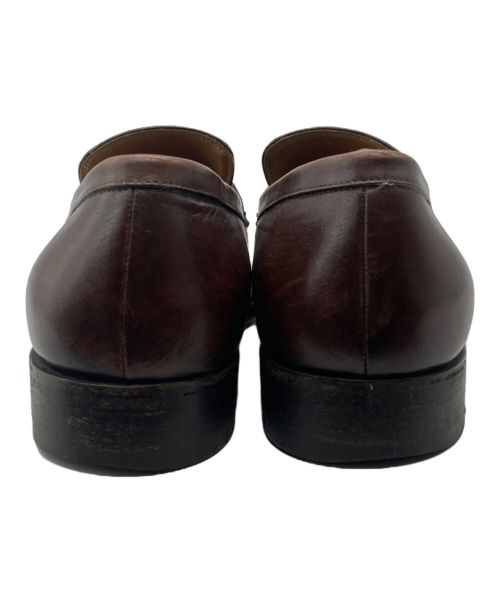 F.LLI Giacometti（フラテッリ ジャコメッティ）F.LLI Giacometti (フラテッリ ジャコメッティ) コインローファー ブラウン サイズ:40 1/2の古着・服飾アイテム