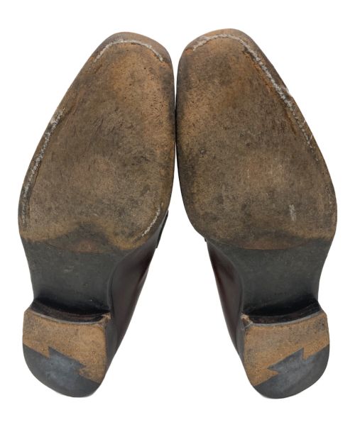 F.LLI Giacometti（フラテッリ ジャコメッティ）F.LLI Giacometti (フラテッリ ジャコメッティ) コインローファー ブラウン サイズ:40 1/2の古着・服飾アイテム