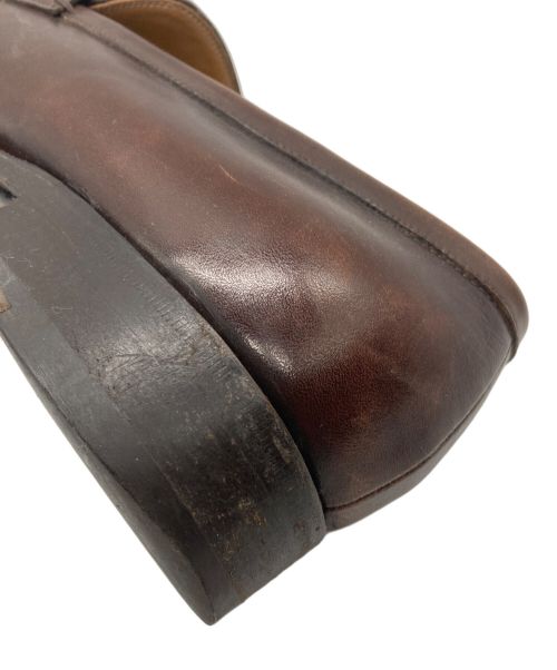 F.LLI Giacometti（フラテッリ ジャコメッティ）F.LLI Giacometti (フラテッリ ジャコメッティ) コインローファー ブラウン サイズ:40 1/2の古着・服飾アイテム