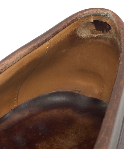 F.LLI Giacometti（フラテッリ ジャコメッティ）F.LLI Giacometti (フラテッリ ジャコメッティ) コインローファー ブラウン サイズ:40 1/2の古着・服飾アイテム