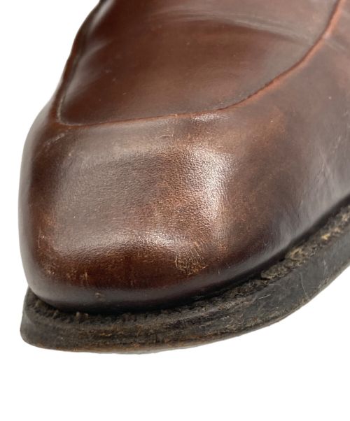 F.LLI Giacometti（フラテッリ ジャコメッティ）F.LLI Giacometti (フラテッリ ジャコメッティ) コインローファー ブラウン サイズ:40 1/2の古着・服飾アイテム