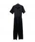 AURALEE（オーラリー）の古着「WOOL CUPRA LINEN CLOTH JUMPSUIT」｜ブラック