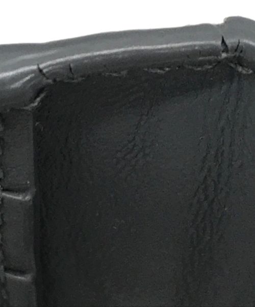 BOTTEGA VENETA（ボッテガベネタ）BOTTEGA VENETA (ボッテガベネタ) カセット フラップカードケース グレーの古着・服飾アイテム