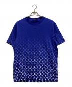 LOUIS VUITTONルイ ヴィトン）の古着「モノグラムグラディエントTシャツ」｜ブルー