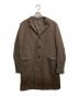 green label relaxing（グリーンレーベルリラクシング）の古着「カシミヤ混チェスターコート」｜ブラウン