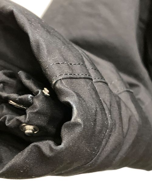 BOTTEGA VENETA（ボッテガベネタ）BOTTEGA VENETA (ボッテガベネタ) フード付パテッドステンカラーコート ブラック サイズ:Sの古着・服飾アイテム