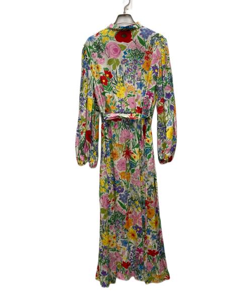 GUCCI（グッチ）GUCCI (グッチ) フローラルシルクドレス マルチカラー サイズ:38の古着・服飾アイテム