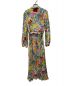 GUCCI (グッチ) フローラルシルクドレス マルチカラー サイズ:38：60000円