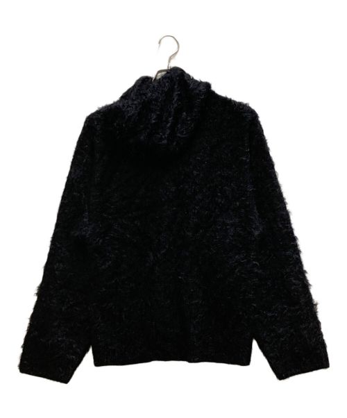 BALENCIAGA（バレンシアガ）BALENCIAGA (バレンシアガ) Brushed Wool Hooded Cardigan ブラック サイズ:1の古着・服飾アイテム