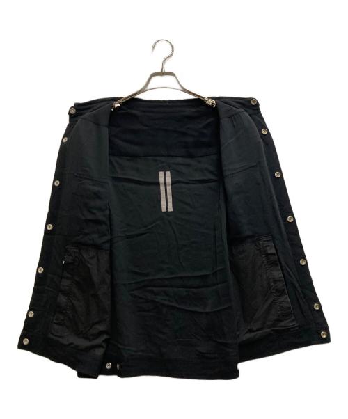 RICK OWENS（リックオウエンス）RICK OWENS (リックオウエンス) SLEEVELESS JUMBO OUTERSHIRT ブラック サイズ:46(M)の古着・服飾アイテム