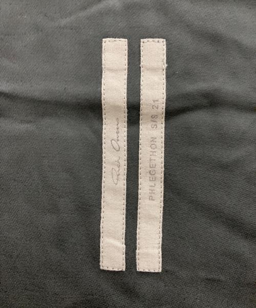 RICK OWENS（リックオウエンス）RICK OWENS (リックオウエンス) SLEEVELESS JUMBO OUTERSHIRT ブラック サイズ:46(M)の古着・服飾アイテム