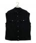 RICK OWENS（リックオウエンス）の古着「SLEEVELESS JUMBO OUTERSHIRT」｜ブラック