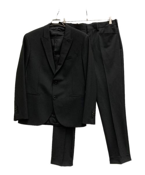 NEIL BARRETT（ニールバレット）NEIL BARRETT (ニールバレット) TRAVEL セットアップスーツ ブラック サイズ:48の古着・服飾アイテム