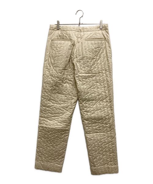 AURALEE（オーラリー）AURALEE (オーラリー) SUVIN HIGH COUNT CLOTH QUILTING PANTS ベージュ サイズ:4の古着・服飾アイテム