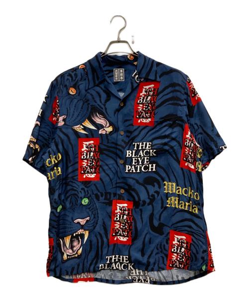 BlackEyePatch（ブラックアイパッチ）BlackEyePatch (ブラックアイパッチ) WACKO MARIA (ワコマリア) HAWAIIAN SHIRT ブルー サイズ:Sの古着・服飾アイテム