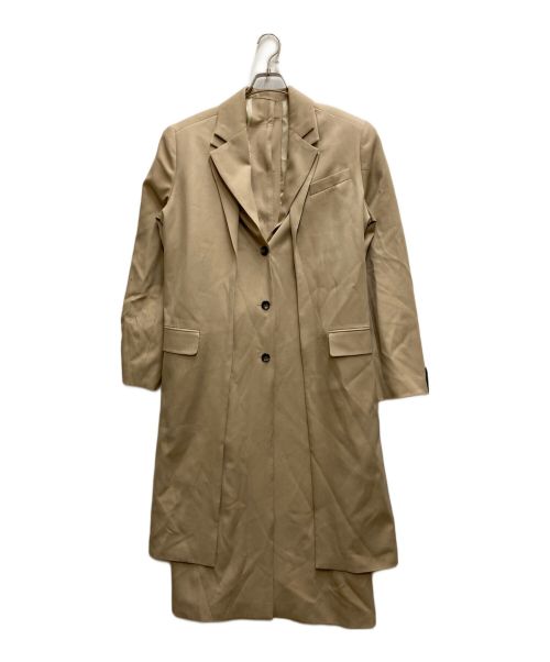 H&M（エイチアンドエム）H&M (エイチアンドエム) ROKH (ロク) レイヤードトレンチコート ベージュ サイズ:XSの古着・服飾アイテム