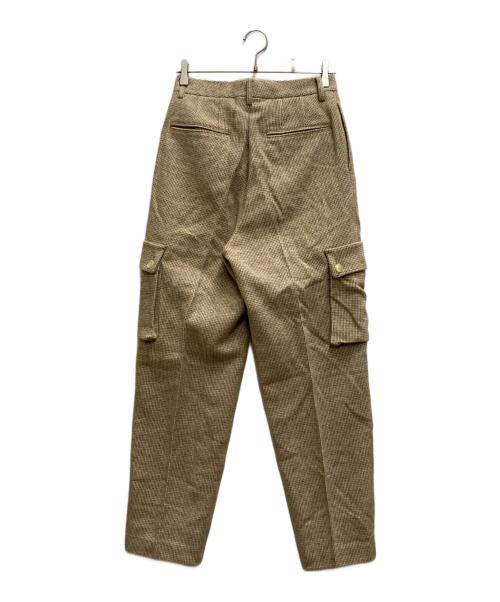 AURALEE（オーラリー）AURALEE (オーラリー) WOOL HAIRLINE LIGHT TWEED CARGO PANTS ベージュ サイズ:1の古着・服飾アイテム