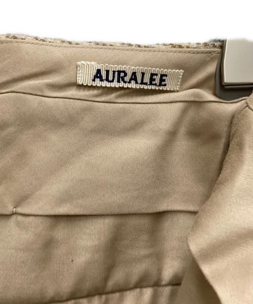 AURALEE（オーラリー）AURALEE (オーラリー) WOOL HAIRLINE LIGHT TWEED CARGO PANTS ベージュ サイズ:1の古着・服飾アイテム