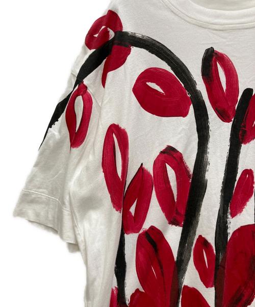 MARNI（マルニ）MARNI (マルニ) バックロゴボタニカルTEE ホワイト サイズ:Lの古着・服飾アイテム