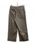 DIGAWEL (ディガウェル) CP cropped slacks グレー サイズ:2：9000円