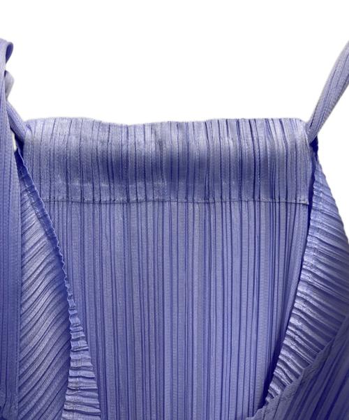PLEATS PLEASE（プリーツプリーズ）PLEATS PLEASE (プリーツプリーズ) プリーツワンピース スカイブルー サイズ:4の古着・服飾アイテム
