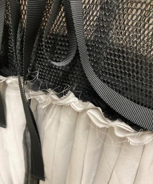 MAISON SPECIAL（メゾンスペシャル）MAISON SPECIAL (メゾンスペシャル) Ribbon Pleats Dress グレー サイズ:FREEの古着・服飾アイテム