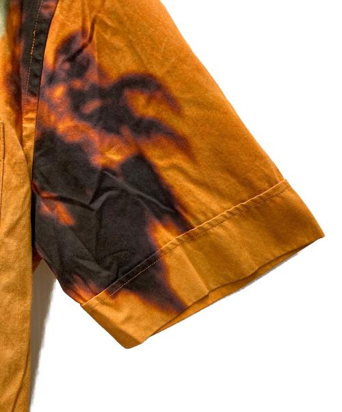 PAUL SMITH（ポールスミス）Paul Smith (ポールスミス) ジップアップシャツ オレンジ サイズ:Sの古着・服飾アイテム