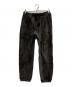 and wander（アンドワンダー）の古着「high loft fleece long pants」｜ブラック