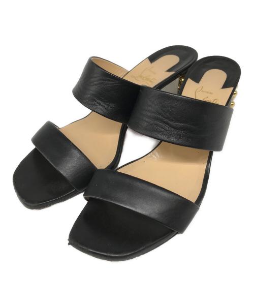 Christian Louboutin（クリスチャン・ルブタン）Christian Louboutin (クリスチャン・ルブタン) OPTICAT 55 NAPPA/VASA HEEL ブラック サイズ:38 1/2の古着・服飾アイテム