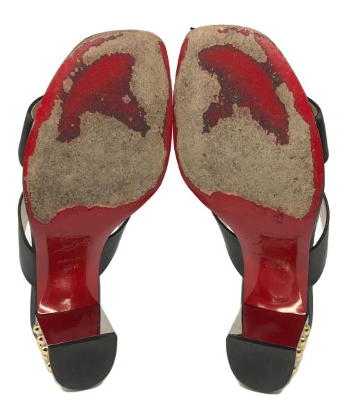 Christian Louboutin（クリスチャン・ルブタン）Christian Louboutin (クリスチャン・ルブタン) OPTICAT 55 NAPPA/VASA HEEL ブラック サイズ:38 1/2の古着・服飾アイテム