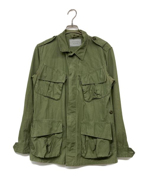 MARKAWARE（マーカウェア）MARKAWARE (マーカウェア) ミリタリーシャツ グリーン サイズ:2の古着・服飾アイテム
