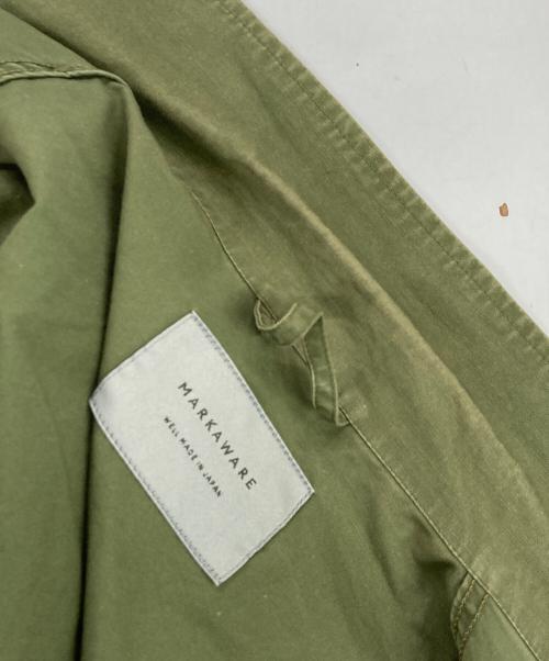 MARKAWARE（マーカウェア）MARKAWARE (マーカウェア) ミリタリーシャツ グリーン サイズ:2の古着・服飾アイテム