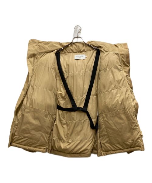 maison kitsune（メゾンキツネ）maison kitsune (メゾンキツネ) PUFFER JACKET ベージュ サイズ:Sの古着・服飾アイテム