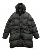 STONE ISLANDストーンアイランド）の古着「Garment Dyed Long Parka Jacket」｜ブラック