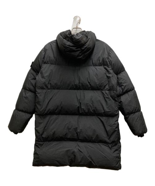 STONE ISLAND（ストーンアイランド）STONE ISLAND (ストーンアイランド) Garment Dyed Long Parka Jacket ブラック サイズ:Ⅼの古着・服飾アイテム