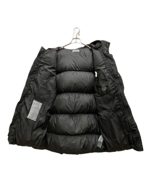 STONE ISLAND（ストーンアイランド）STONE ISLAND (ストーンアイランド) Garment Dyed Long Parka Jacket ブラック サイズ:Ⅼの古着・服飾アイテム