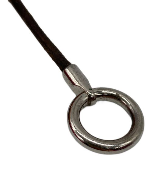 HERMES（エルメス）HERMES (エルメス) グレナンチョーカー/2連ブレスレット ブラウンの古着・服飾アイテム