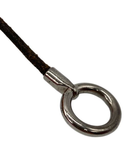 HERMES（エルメス）HERMES (エルメス) グレナンチョーカー/2連ブレスレット ブラウンの古着・服飾アイテム