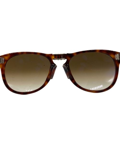 PERSOL（ペルソール）Persol (ペルソール) 折り畳みサングラス ブラウンの古着・服飾アイテム