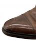 中古・古着 Crockett & Jones (クロケット＆ジョーンズ) ダブルモンクストラップシューズ ブラウン サイズ: 8 1/2：6000円