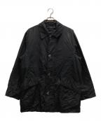 Salvatore Ferragamoサルヴァトーレ フェラガモ）の古着「ガンチーニナイロンコート」｜ブラック