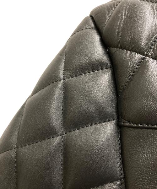 HORN WORKS（ホーンワークス）HORN WORKS (ホーンワークス) ダブルライダースジャケット ブラック サイズ:Sの古着・服飾アイテム