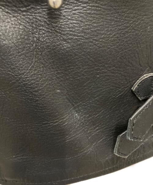 HORN WORKS（ホーンワークス）HORN WORKS (ホーンワークス) ダブルライダースジャケット ブラック サイズ:Sの古着・服飾アイテム