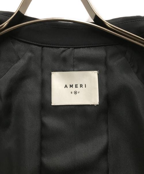 Ameri（アメリ）AMERI (アメリ) ダブルブレストジャケット ベストオールインワン セットアップ ブラック サイズ:Sの古着・服飾アイテム