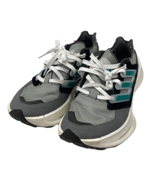 adidas（アディダス）adidas (アディダス) EQUIPMENT AGRAVIC グレー×グリーン サイズ:23.5の古着・服飾アイテム