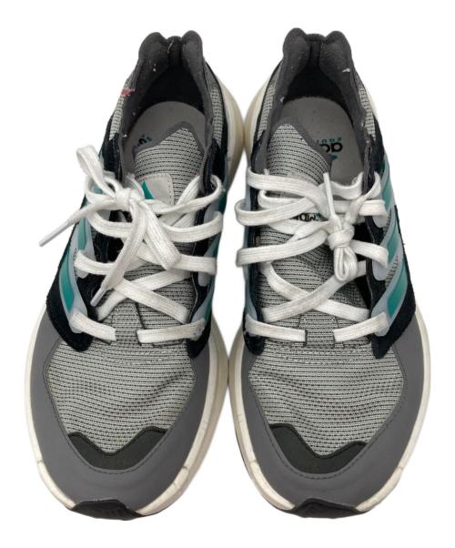 adidas（アディダス）adidas (アディダス) EQUIPMENT AGRAVIC グレー×グリーン サイズ:23.5の古着・服飾アイテム