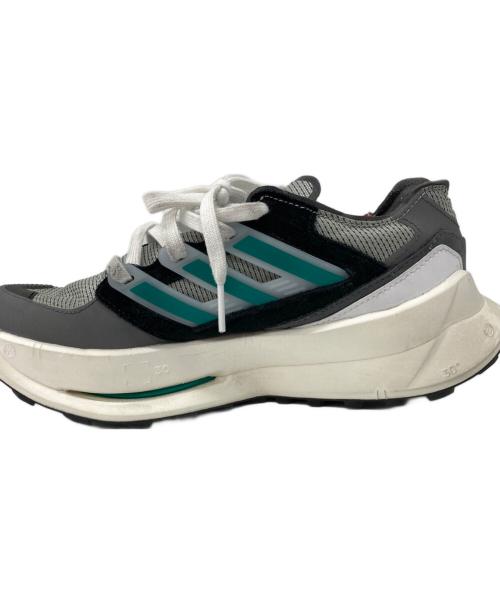 adidas（アディダス）adidas (アディダス) EQUIPMENT AGRAVIC グレー×グリーン サイズ:23.5の古着・服飾アイテム