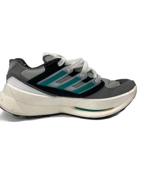 adidas（アディダス）adidas (アディダス) EQUIPMENT AGRAVIC グレー×グリーン サイズ:23.5の古着・服飾アイテム