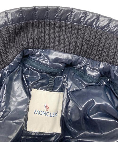 MONCLER（モンクレール）MONCLER (モンクレール) ダウンジャケット ネイビー サイズ:2の古着・服飾アイテム